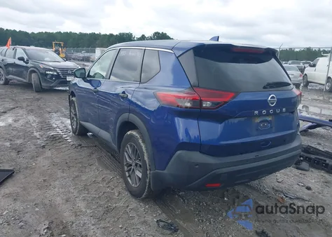 2021 Nissan Rogue S Fwd from USA, damaged, VIN JN8AT3AA8MW011601